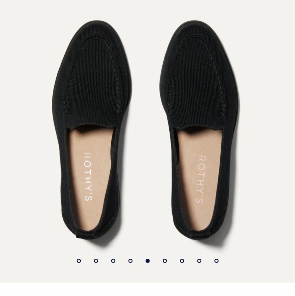 Rothy's Lug Loafer in Onyx